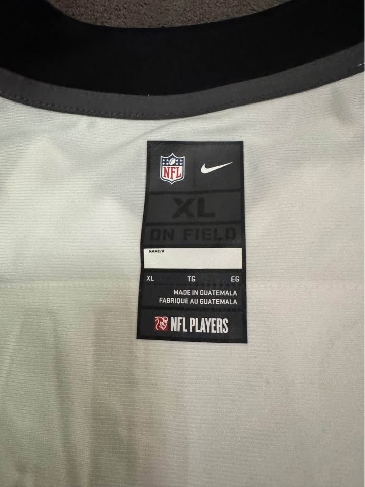 Nike On-Field Jimmy Graham Saints Jersey - White (XL) - photo 3