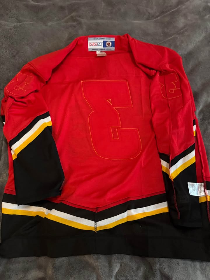 Vintage Calgary Flames CCM Jersey - Dion Phaneuf #3 - photo 3