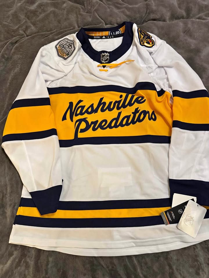 Nashville Predators 2020 Winter Classic Adidas Authentic Jersey