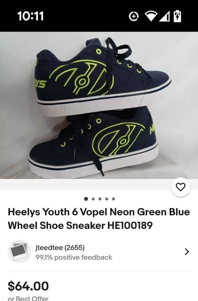Heelys youth size 5 image indicator(5)