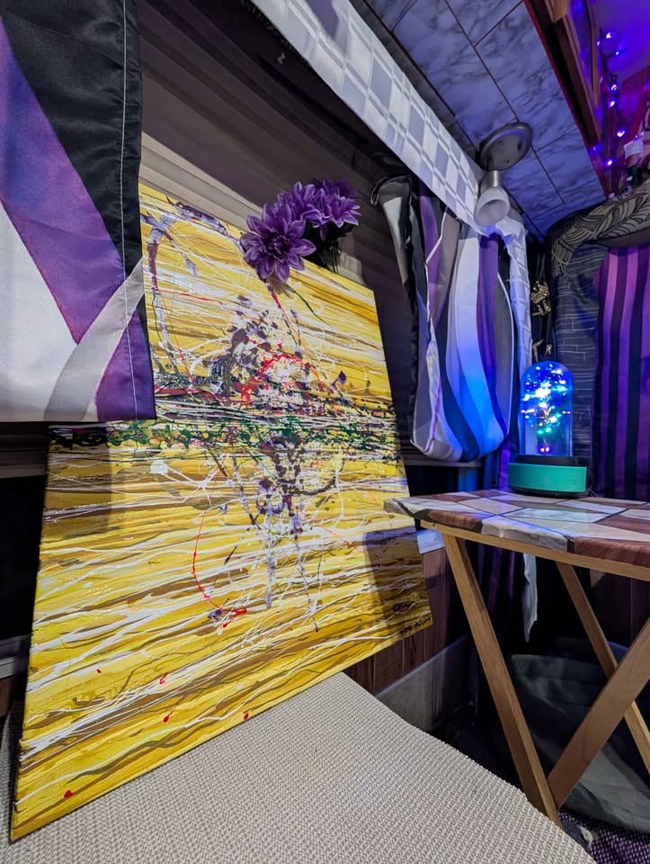 Pollack style custom painting - photo 2