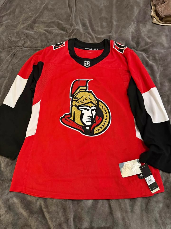 Adidas Authentic Ottawa Senators Home Jersey – Size 54 – NWT