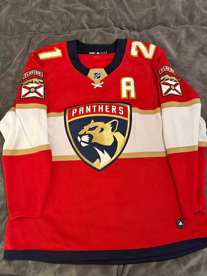 Adidas Panthers Trocheck #21 Jersey - Size 54 - Captain A