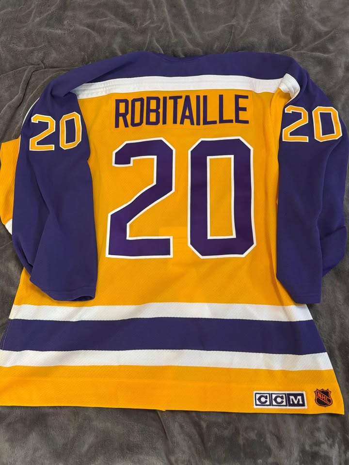 Luc Robitaille Kings 2003-04 CCM Vintage Jersey - MiC - photo 2
