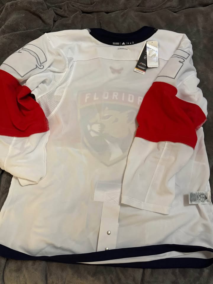 Florida Panthers Adidas Authentic Home Jersey (Size 52, NWT) - photo 3