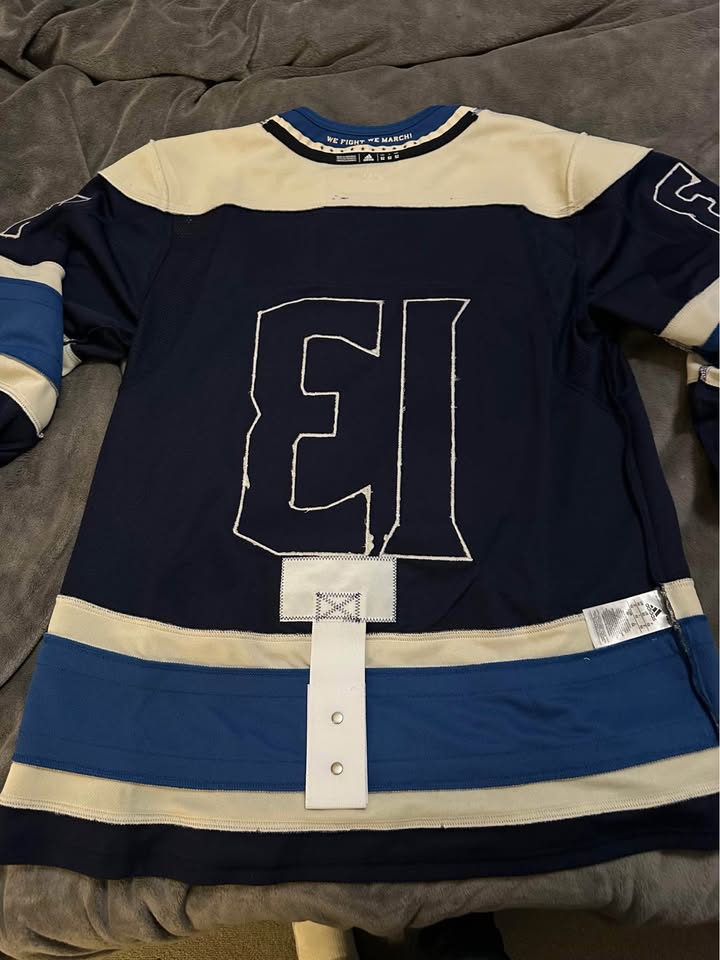 Cam Atkinson Blue Jackets Adidas Jersey 52 (NWT) - photo 4
