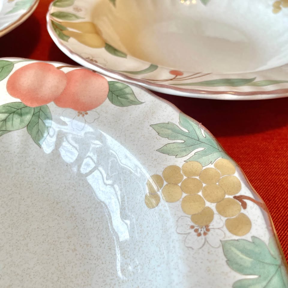 9” Mikasa Country Classics Plates Set of 3 - photo 4