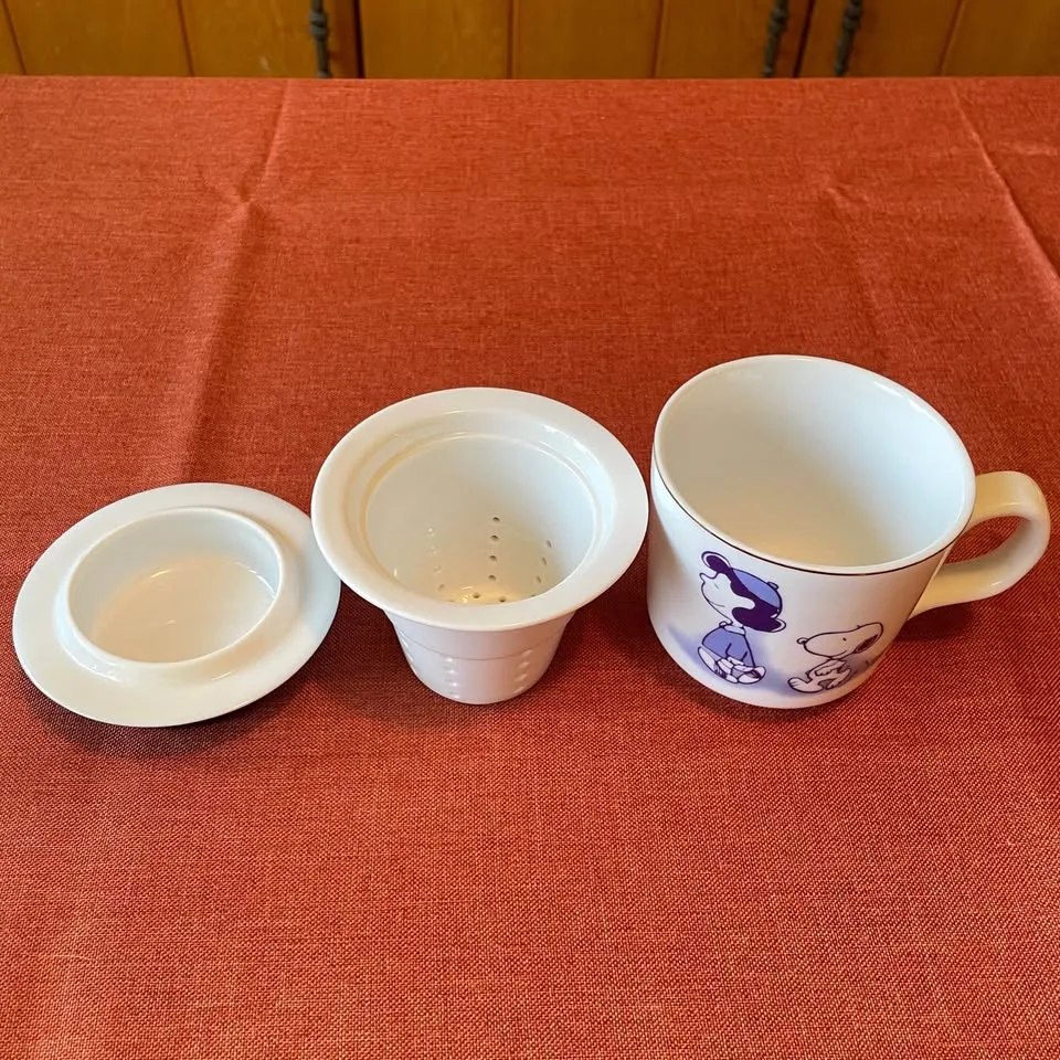 Tea Mug with a Lid PEANUTS image indicator(4)