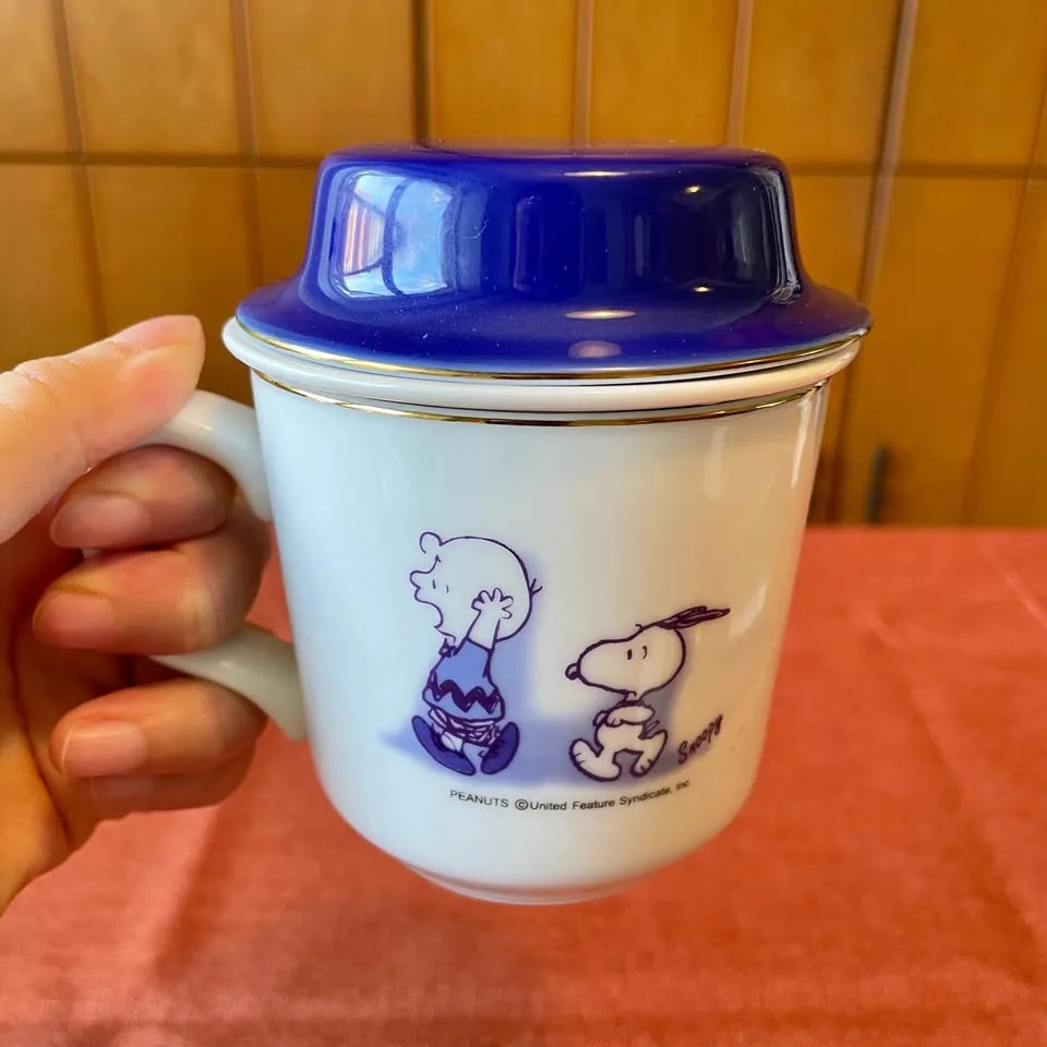 Tea Mug with a Lid PEANUTS image indicator(6)