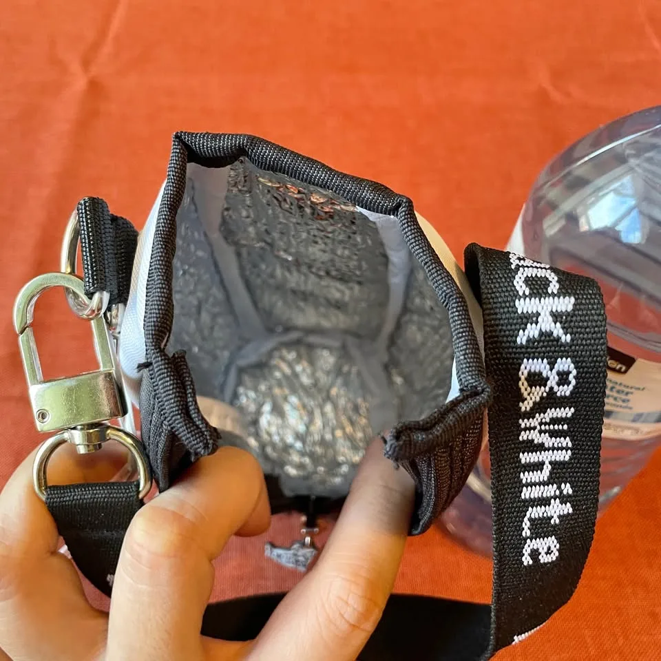 NEW✨Black&White Bottle Holder with Strap image indicator(8)