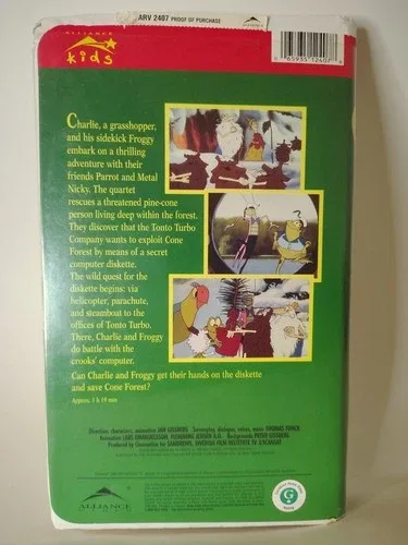 Charlie And Froggy VHS Ultra Rare ENG image indicator(2)