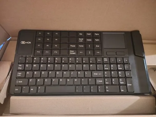 NCR POS Retail Keyboard 6932-6932-9090 w/ Touchpad