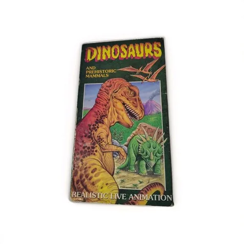 Rare Dinosaurs And Prehistoric Mammals Vhs