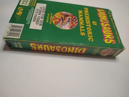 Rare Dinosaurs And Prehistoric Mammals Vhs image indicator(4)