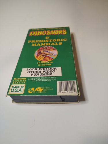 Rare Dinosaurs And Prehistoric Mammals Vhs - photo 5