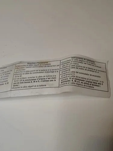 Starter Solenoid Standard Motor Parts SS598 P9s NOS image indicator(9)