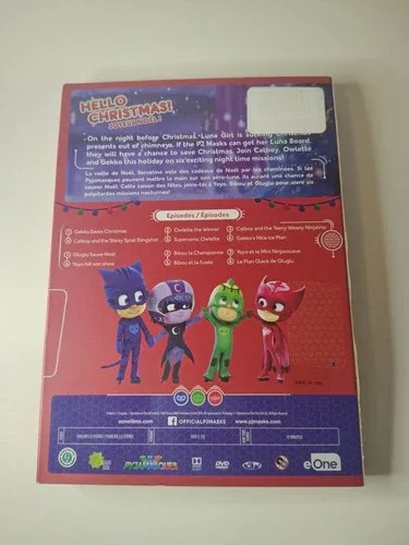 Pj Masks: Hello Christmas DVD Cartoon Movie Show Sealed New