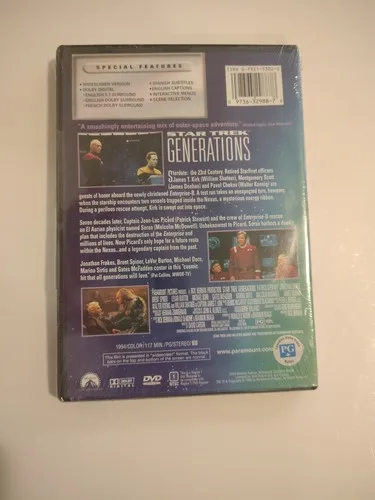 Star Trek Generations DVD Widescreen NEW SEALED image indicator(2)