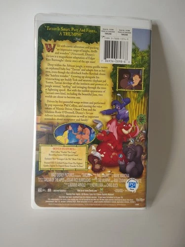 Tarzan Walt Disney VHS Movie - photo 2