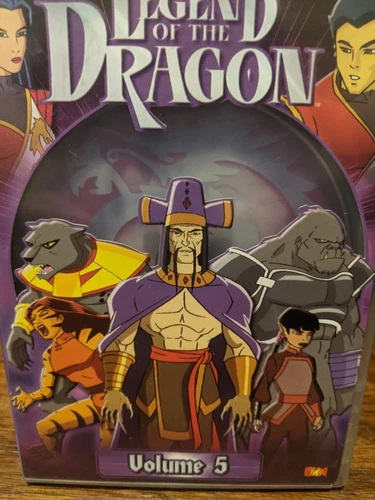 LEGEND OF THE DRAGON: VOLUME 1-5 (DVD) Used - photo 5