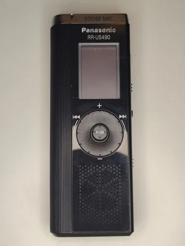 PANASONIC RR-US490 DIGITAL VOICE RECORDER