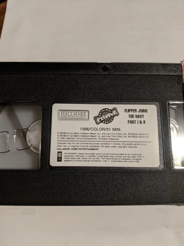 Flipper Joins the Navy VHS 1996 Movie unsealed image indicator(2)