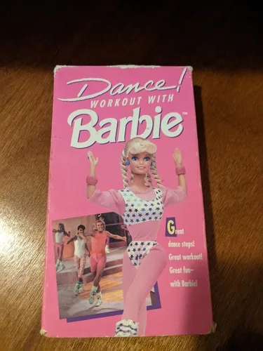 Dance Workout With BARBIE VHS Movie Vintage 1992