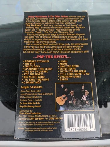 VHS Buddy Wasisname and the Other Fellas Pop the Rivets music image indicator(2)