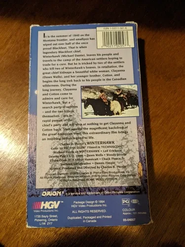 WINTERHAWK (1975) RARE VHS image indicator(2)