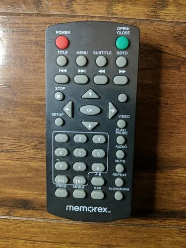 Memorex MVD2047 MVD2015/2016 DVD Remote Control