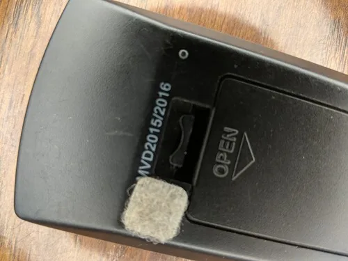 Memorex MVD2047 MVD2015/2016 DVD Remote Control image indicator(2)