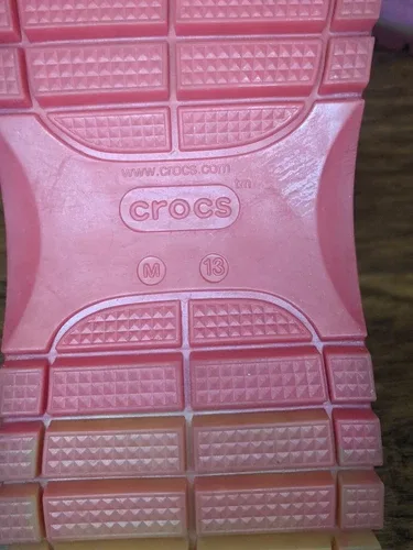 Crocs Mega Crush Clog Size M 13 Colordip Bone White Pink Lmtd Ed image indicator(5)