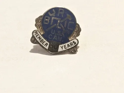 Vintage Brca Brotherhood Rail Carmen Pin