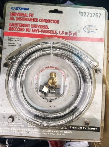 Eastman Universal Fit 5' Dishwasher Connector