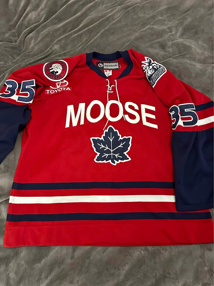 Manitoba Moose “Trail Smoke Eaters” Jersey (56)