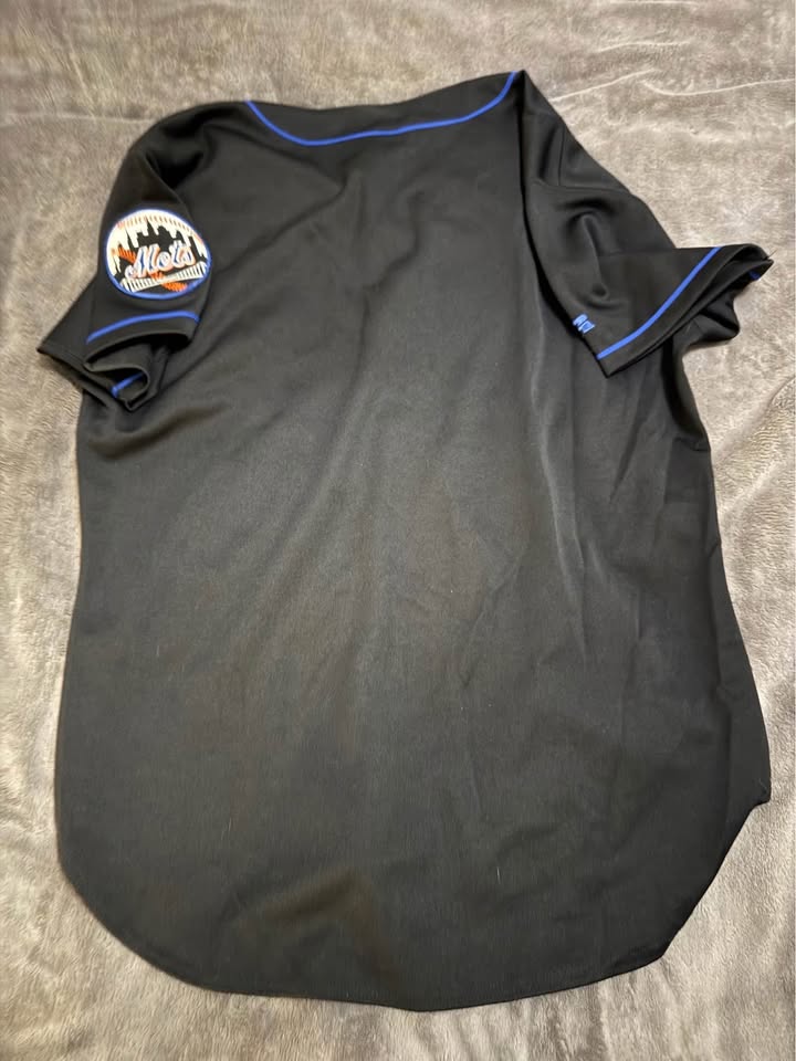 New York Mets Black Russell Athletic Authentic Jersey – Size 48 - photo 2