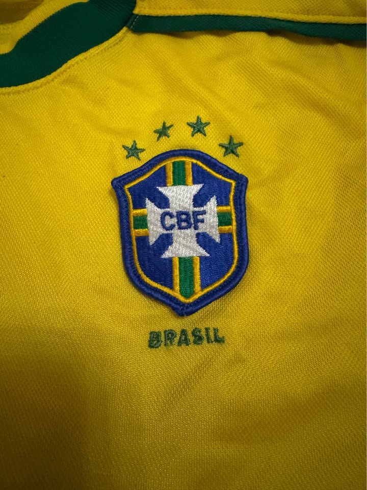 Brazil 1998 World Cup Ronaldo #9 Jersey (Medium) - photo 3