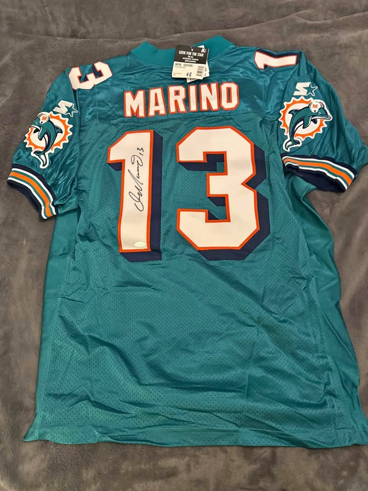 Dan Marino Dolphins Pro Line Signed Jersey NWT Steiner COA