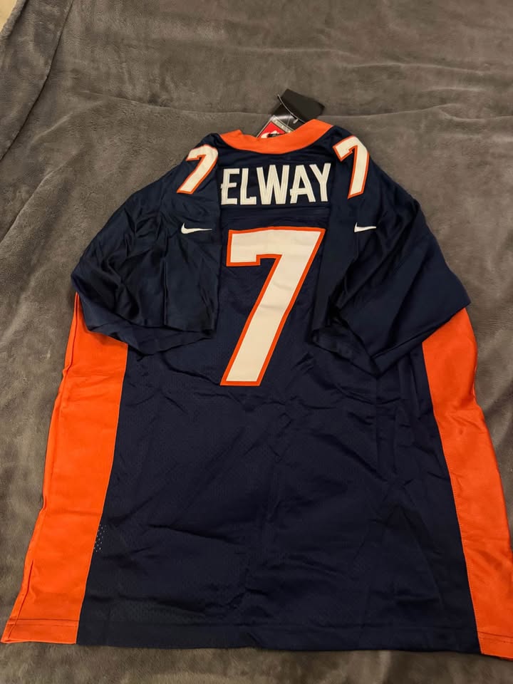 John Elway Broncos Signed Super Bowl XXXII Jersey - photo 2