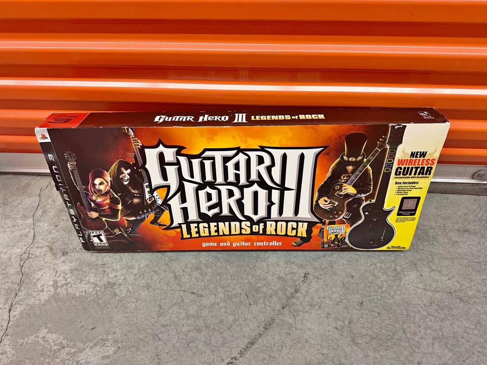 Guitar Hero III (PS3) - Factory Sealed New
