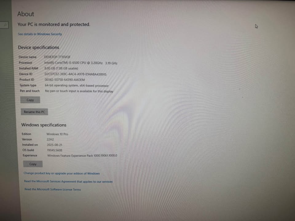 HP EliteDesk 800 G3 SFF PC Computer - photo 4