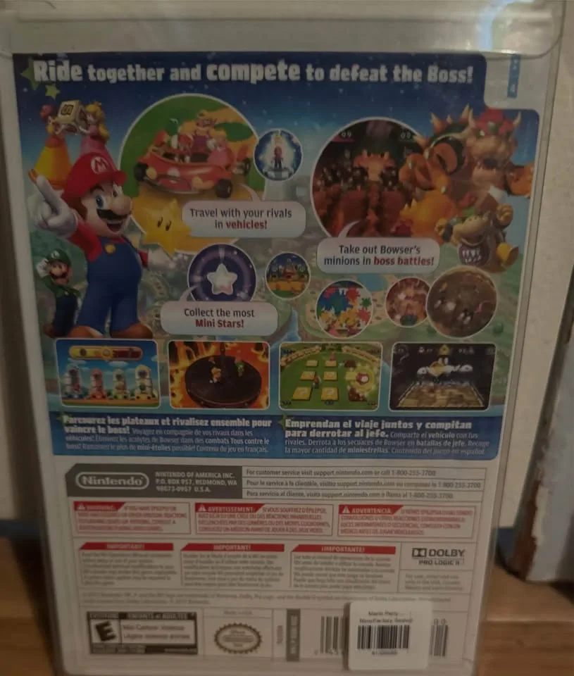 Wii Mario Party 9 FACTORY SEALED NEW image indicator(2)