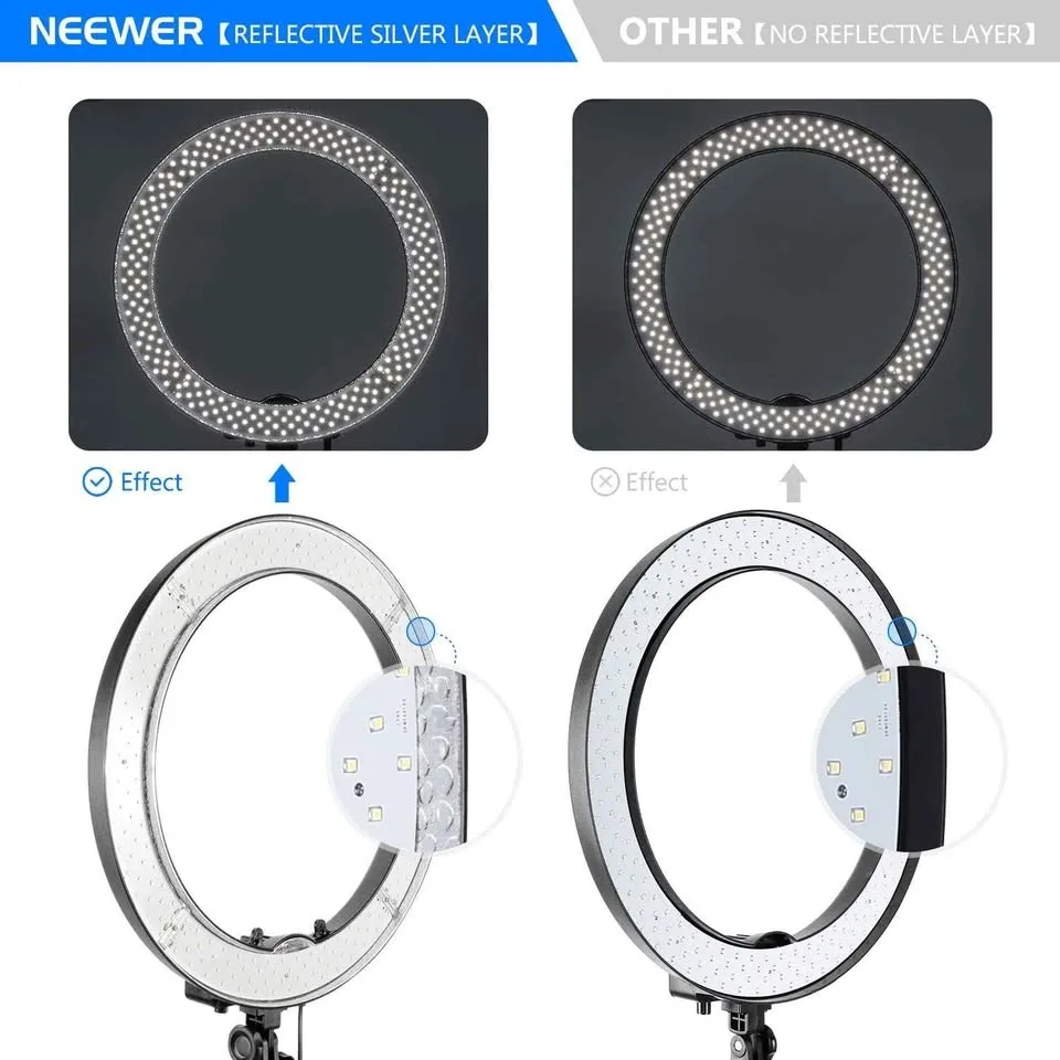 NEEWER 18"/45cm Ring Light Kit image indicator(5)