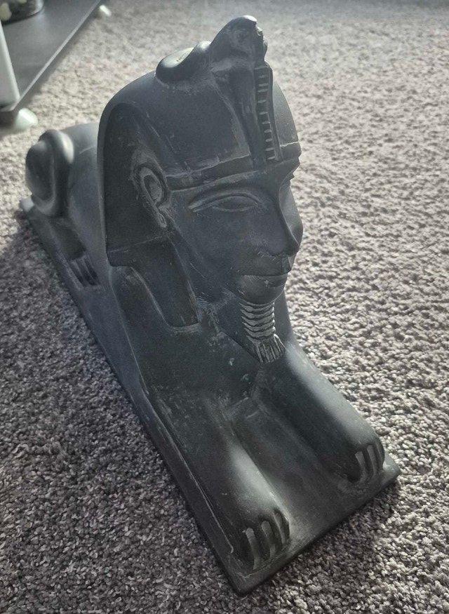 Egyptian Hand Carved Sphynx Wonderstone - photo 2