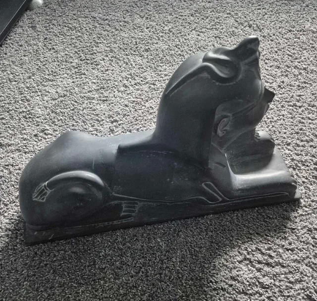 Egyptian Hand Carved Sphynx Wonderstone image indicator(3)