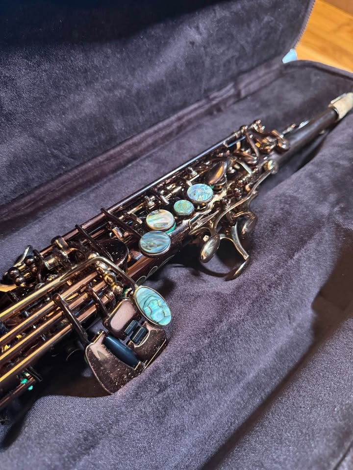 Kessler Soprano Sax Dark Copper Abalone - photo 2