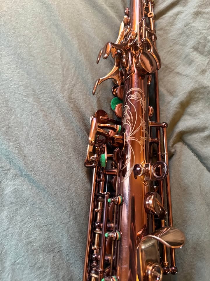 Kessler Soprano Sax Dark Copper Abalone - photo 4