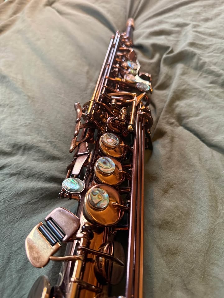 Kessler Soprano Sax Dark Copper Abalone - photo 5