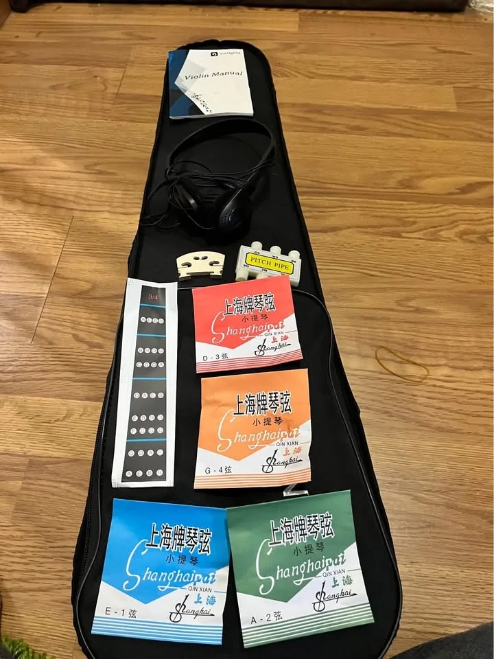 3/4 electric violin image indicator(4)