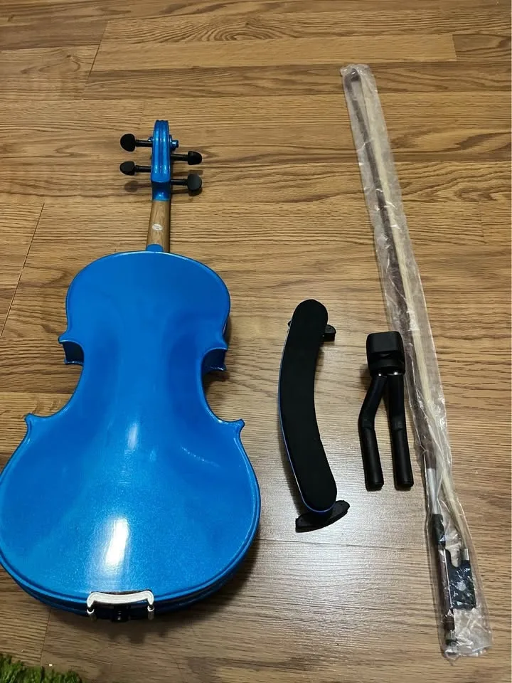 4/4 Blue violin image indicator(2)